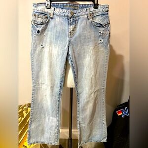 American Eagle classic Light Blue Women's boot cut flare size 14